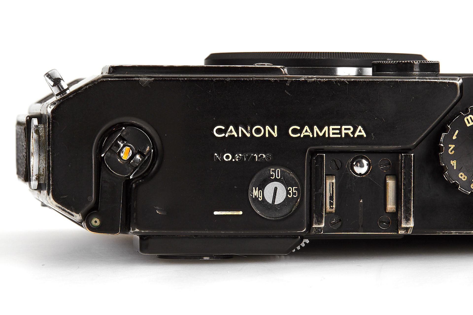 Canon VI-T black paint